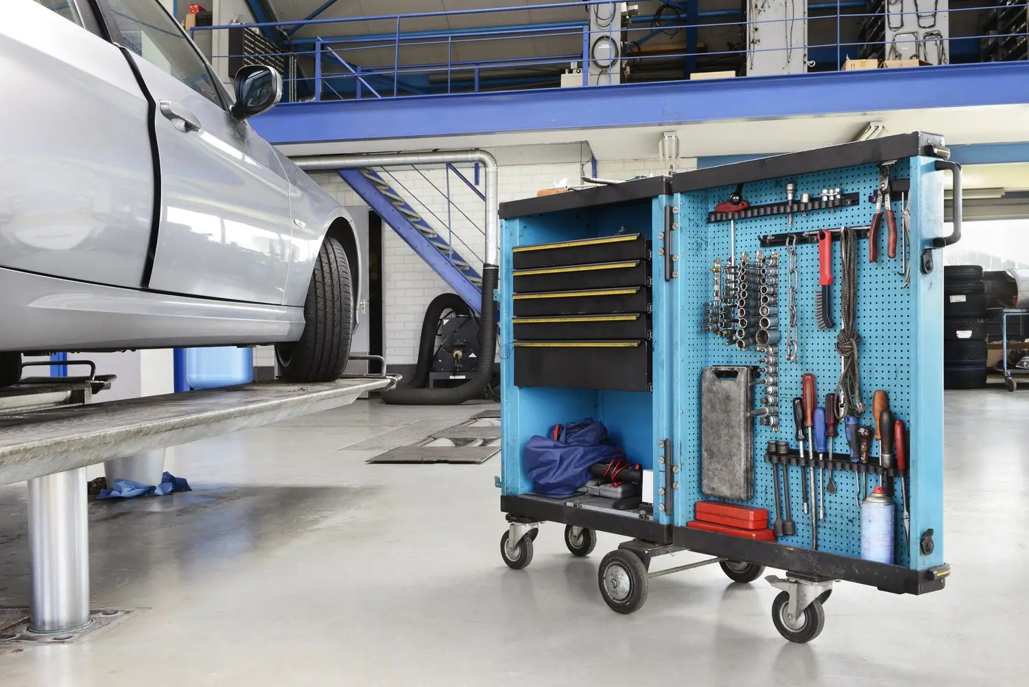 Organizacja mobilnego warsztatu - wyposażenie i transport